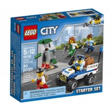 Конструктор LEGO City Набор для начинающих Полиция (60136)